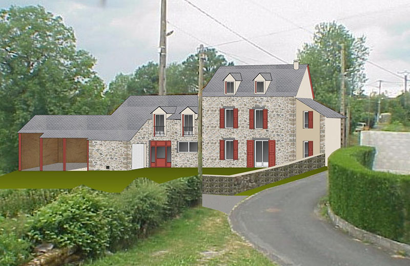 Plan de bâtiment Aurillac